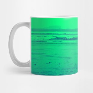 Surf's Up green Mug